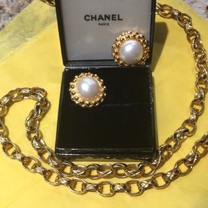 Authentic Chanel earrings